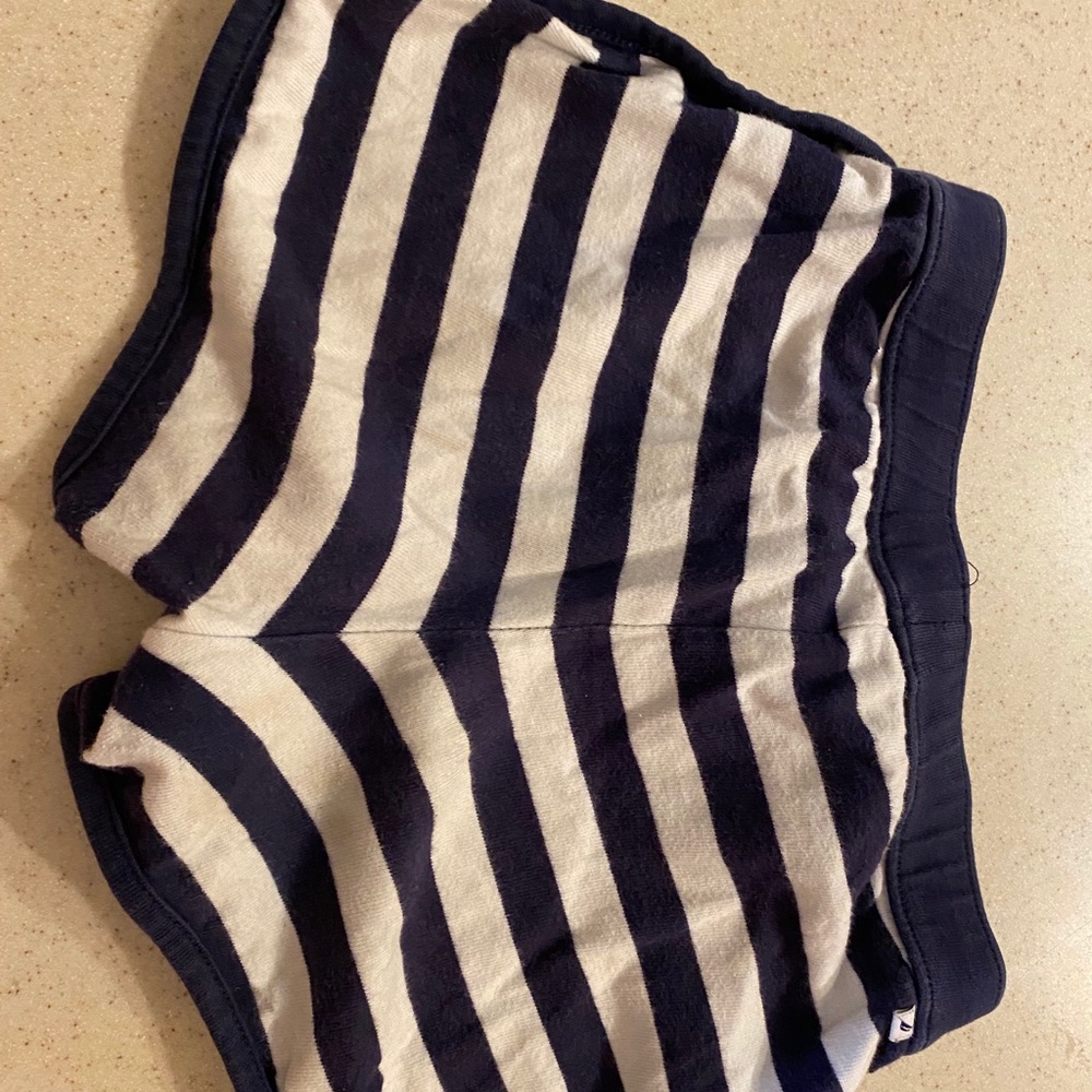 Náutica size 5/6 GIRLS blue and white